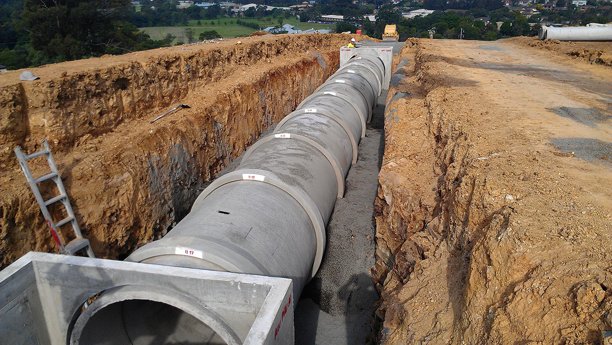 Sewer, Water Main and Reticulation Glennos Constructions